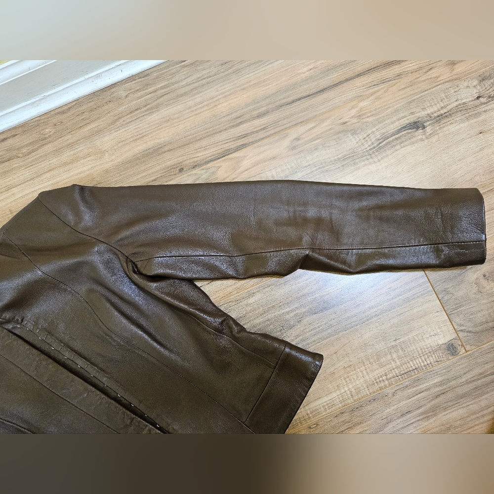 BCBGMaxAzria Leather Jacket - Picture 10 of 14